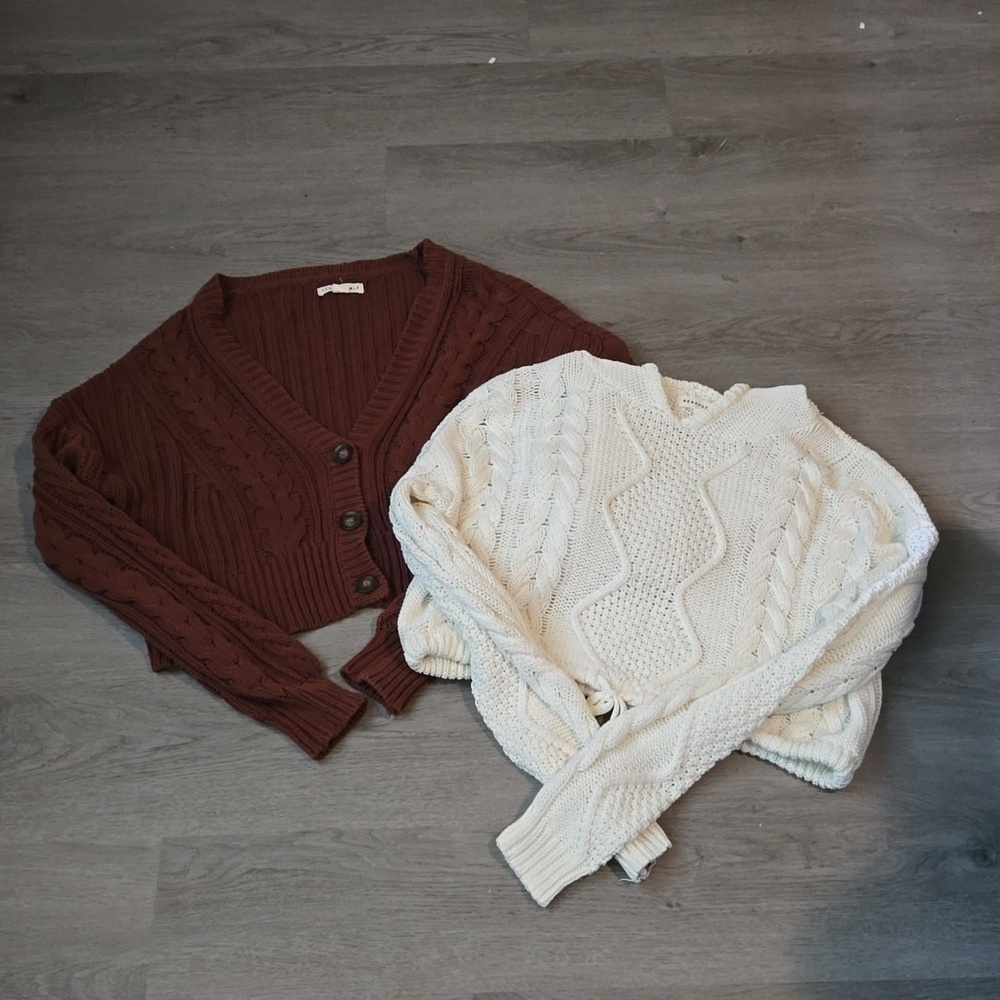 Aeropostale Cropped Cardigans